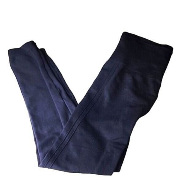 Spanx Black Medium Leggings mid-rise ankle Women's Medium - Picture 2 of 5